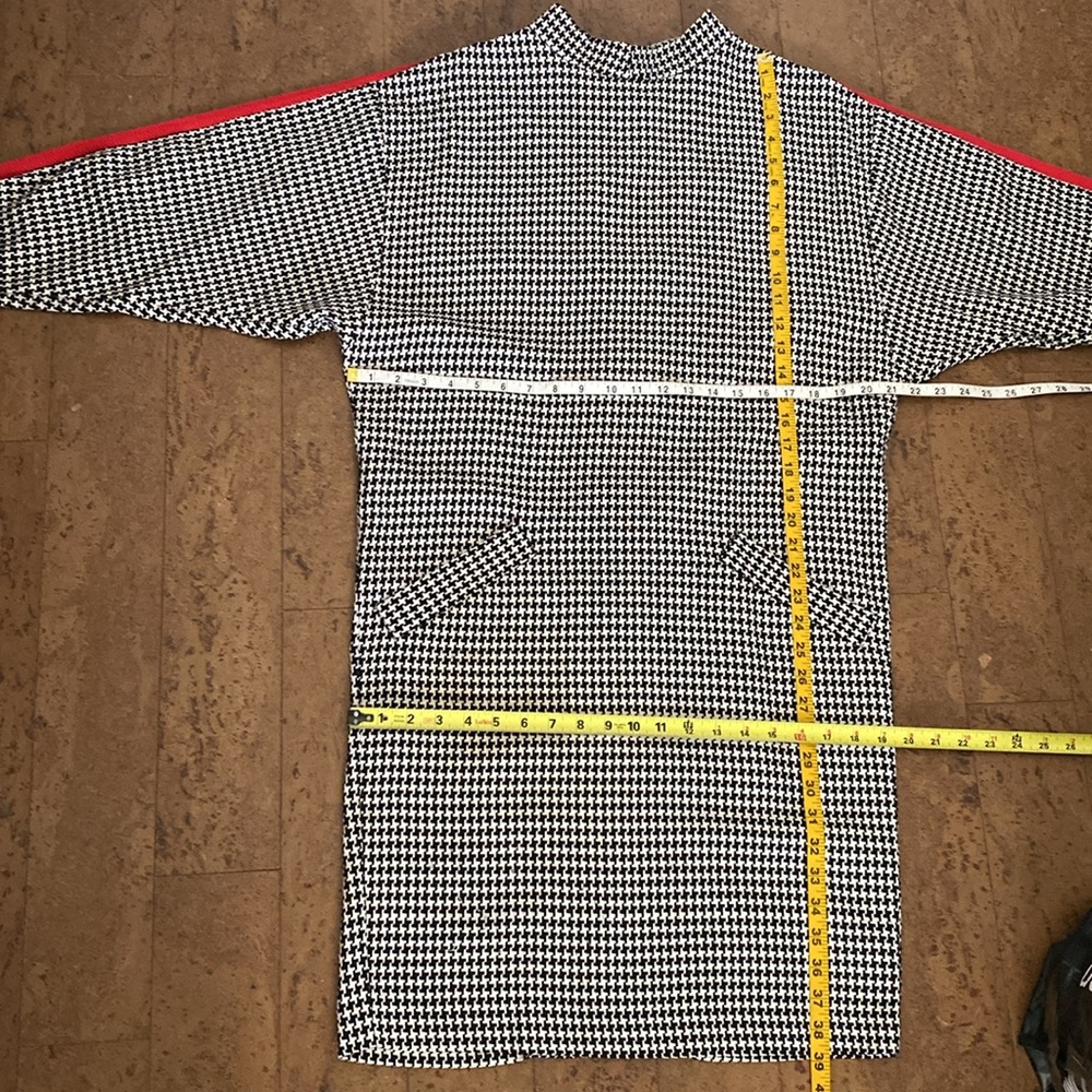 REDUCED!!!Vintage 70’s Jac Dale by Nina Wills houndstooth black and white! - Picture 13 of 17